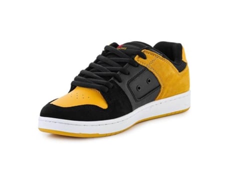 Zapatillas DC Manteca 4 Skate de Cuero para Hombre (Negro - 42,5)