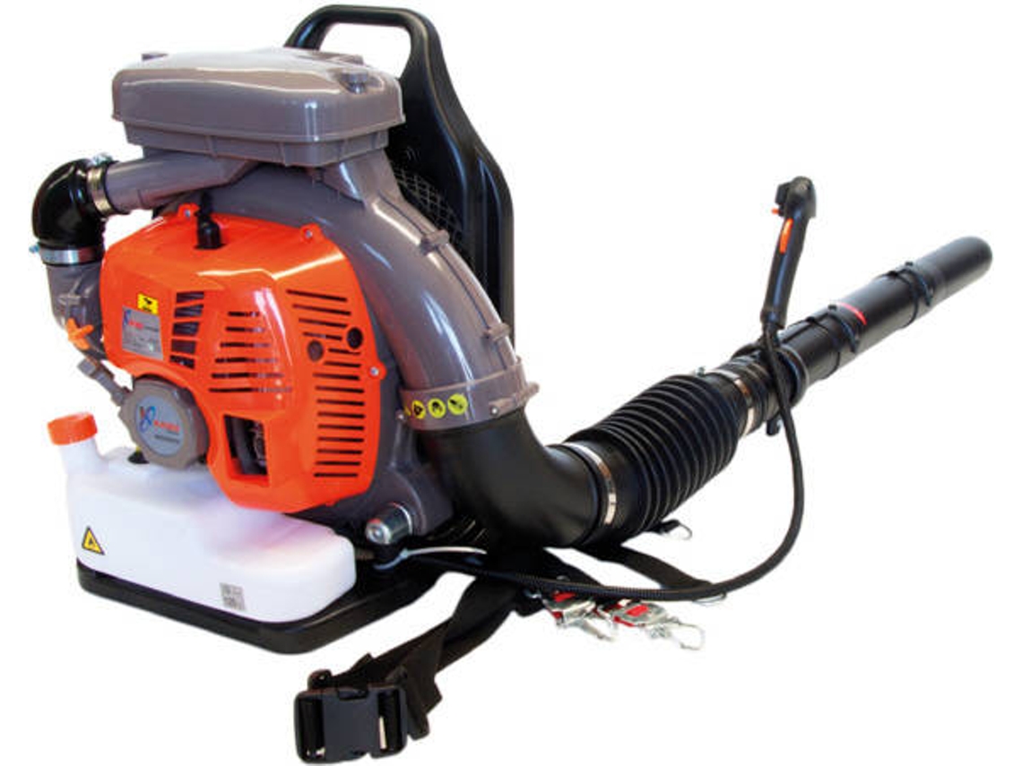 Bricoferr Soplador Mochila Gasolina 79.4cc – 4.3 Hp – 7000 Rpm