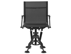 Silla de caza plegable Succebuy con giro de 360°, patas y reposabrazos ajustables