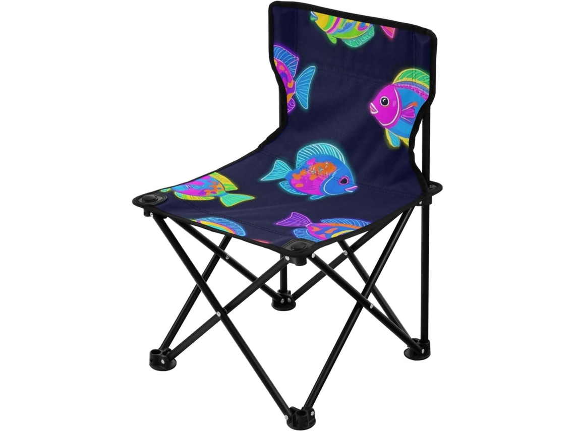 Silla De Camping Ligera Con Hierro Transpirable Duradera Plegable