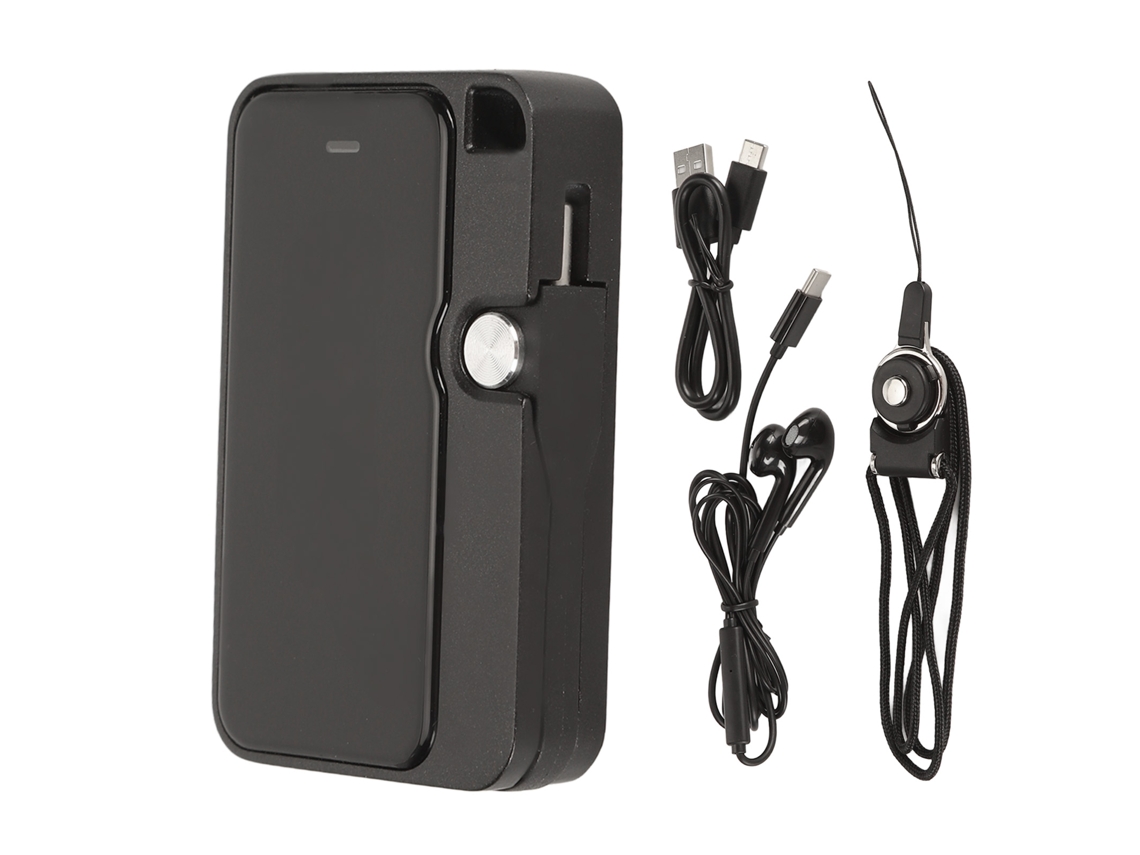 Grabadora De Voz Digital Con Reducción De Ruido, Reproductor Mp3, Grabadora Portátil De 32 Gb Para Reuniones, Batería De 300 Mah.