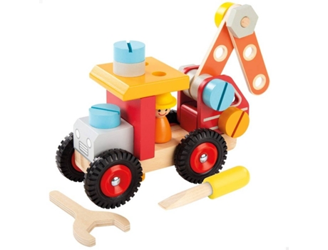 Juguete de Madera WOOMAX Camión de bomberos (3 años)
