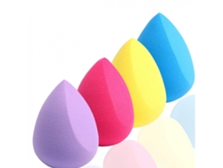 Esponja de maquillaje para una mejor aplicación del maquillaje, esponja de belleza sin látex con diseño de lágrima