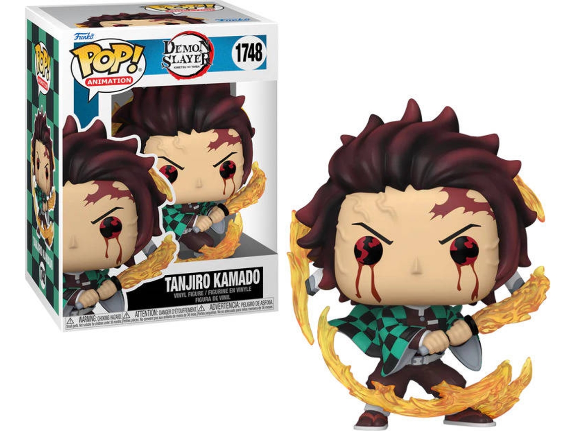 Figura FUNKO Pop! Animación: Demon Slayer - Tanjiro (Sun Breathing)