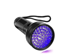 Linterna Uv Flashlight 51 Led Luz Negra Detecta Manchas Invisibles De Orina Mascotas Alimentos Bed Bugs