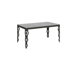Mesa de Comedor ITAMOBY Karamay Evolution (90x160/420 - Paneles de Melamina - Cemento)