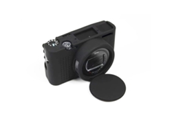 Capa Protetora De Silicone Macio Para Sony Cyber-shot Rx100 Vii / Rx100 M7 Preto
