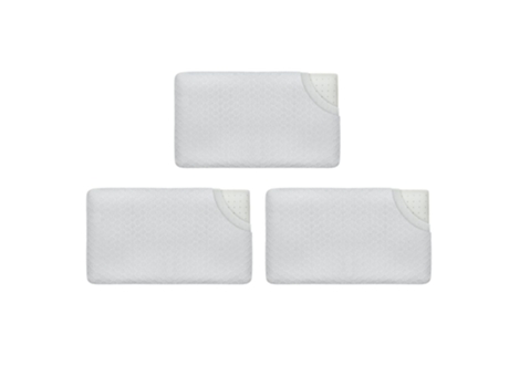 Conjunto de 3 Almohadas Infantiles INPHYSIO Transpirables en Tejido de Bambú