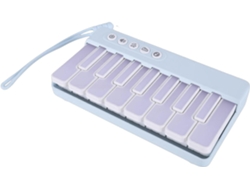 Piano De Teclado Para Niños Pequeños: Instrumento Musical Portátil Con Luces, 25 Teclas Y 8