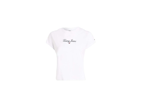 Camiseta TOMMY JEANS (L - Blanco)