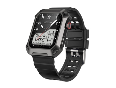 Reloj inteligente, reloj deportivo militar resistente al agua para natación 5ATM, 1,82 pulgadas, para Iphone Android VEANXIN