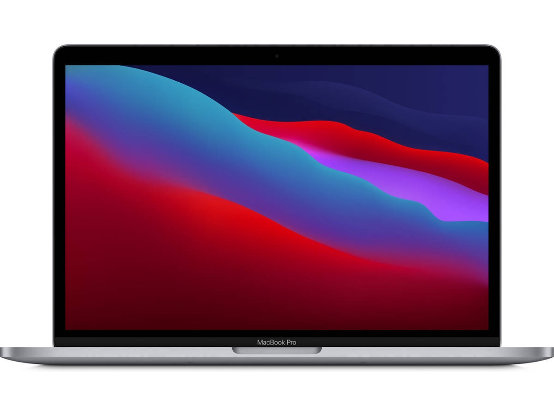 Macbook Pro APPLE MYD82Y/A Gris Espacial (13.3'' - Apple M1 - RAM: 8 GB - 256 GB SSD - Integrada)