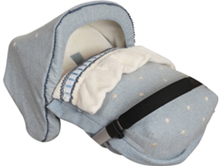Funda Protectora BABYLINE Caricias Azul (capota no incluida)