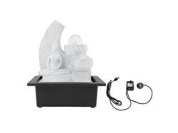 Fuente de mesa Zen USB con luces LED y bola de cristal