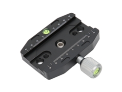 Abrazadera De Placa De Liberación Rápida Cnc Con 2 Niveles De Burbuja Para Trípode De Cámara Y Proyector