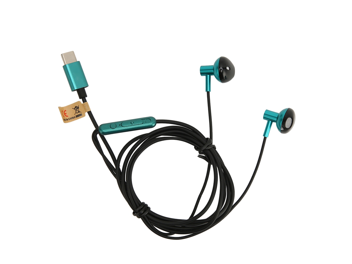 Fones de Ouvido LAXISCREED Usb C com Microfone e Controle Remoto
