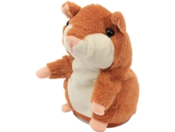 Hámster Parlante Que Repite Lo Que Dices. Peluche Interactivo. Regalo Para Niños. Marrón. 15 Cm.