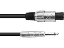 Cable Adaptador OMNITRONIC Speaker(M)/Jack 5m bk