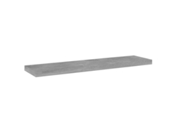 Juego de 4 Estantes para Estantería Gris MAISON EXCLUSIVE Contrachapado 40x10x1,5 cm