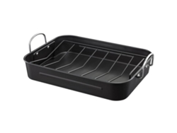 Bandeja para asar Beka de chapa de acero con parrilla de 38 x 29 cm