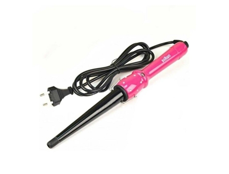 Rizador de pelo ondulador moldeador profesional cable 360 cono plancha