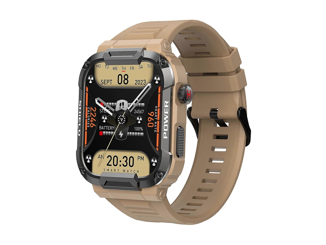 Reloj inteligente Mk66, pantalla táctil completa, llamadas Bluetooth, relojes deportivos para actividades al aire libre Ly Ebike