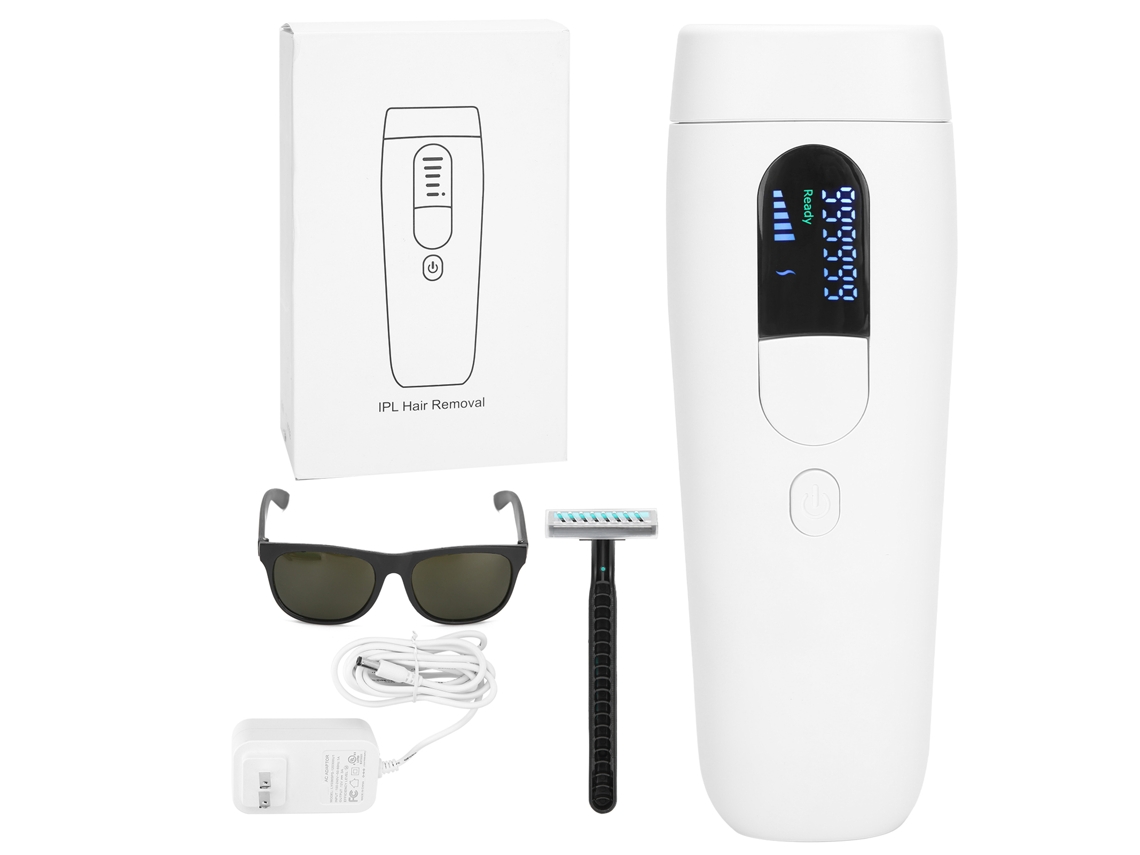 Sistema De Depilación Ipl Painless Epilador Permanente Para Cuerpo Completo 110‑240v Plug Us