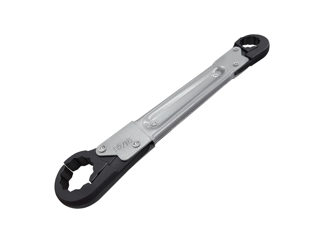 Llave De Ángulo De Doble Extremo, De 15/16 Y 5/8 De Pulgada, Herramienta De Fontanero.