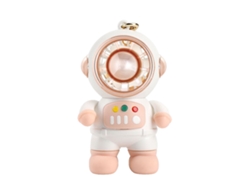 Ventilador USB portátil sin aspas, rosa, tamaño estudiante.
