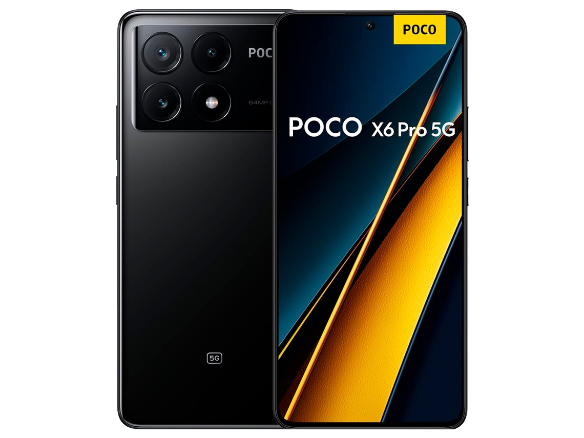 Smartphone XIAOMI Poco X6 Pro 5G (6.67'' - 12 GB  - 512 GB - Negro)