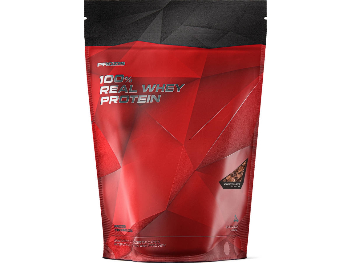 Proteína de suero 100 % real Chocolate PROZIS (400 g - Chocolate)