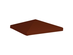 Cubierta para cenador 310 g/m² 3x3 m terracota Wsd825040 Lovely Home