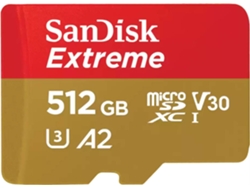 C MEM SANDISK EXTREME MICROSDXC 512GB+SD