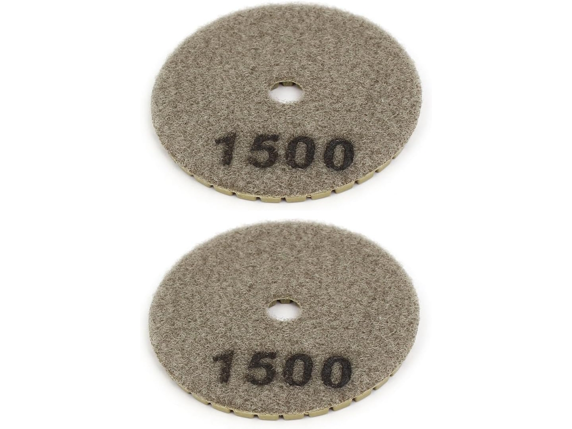 Disco De Pulido Húmedo De Diamante De 3 Pulgadas Y Grano 1500 Para Granito. Hormigón Y Mármol.