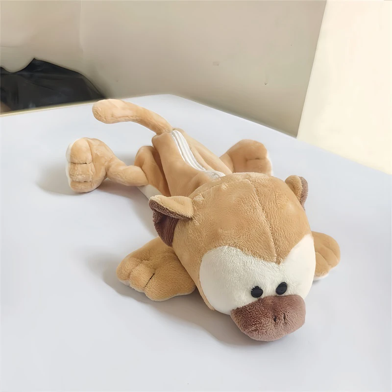(estilo 7, 26 Cm) Estuche De Peluche Con Diseño De Animales De Dibujos Animados, Bolsa De Almacenamiento De Papelería Infantil De Gran Capacidad.