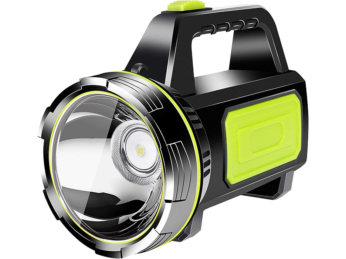 Linterna Led Recargable, Linterna De Carga, Foco Superbrillante, Luz De Trabajo Impermeable Para Acampar