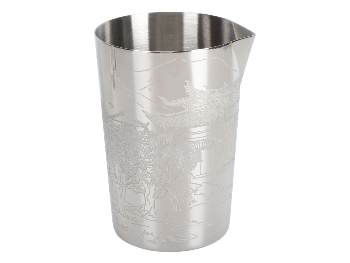 Vaso de cóctel de acero inoxidable para beber y decorar