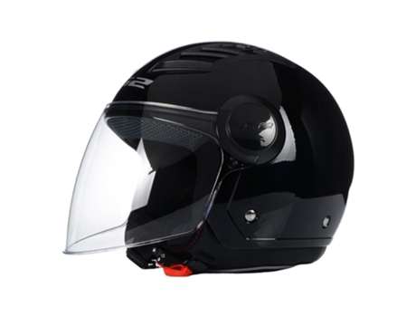 CASCO JET LS2 OF562 AIRFLOW GLOSS BLACK - M