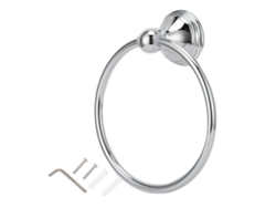 Anillo Para Toallas De Mano De Acero Inoxidable, Soporte De Pared Para Baño, Modelo 893, Cromado.