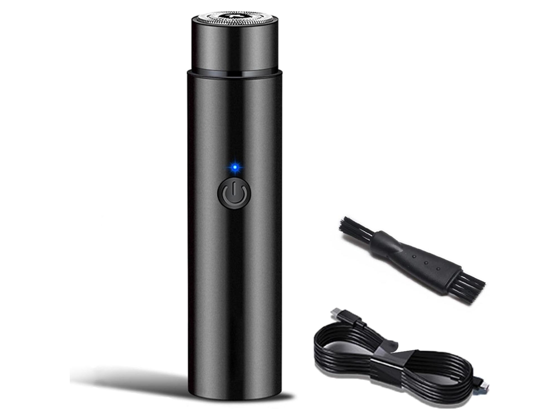 Afeitadora Eléctrica Rotativa Portátil, Afeitadora Eléctrica Inalámbrica Recargable Por Usb