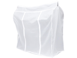 Bolsa Peva Blanca Reutilizable Ligera Prueba Polvo Guardar Armario Proteger Trajes Vestidos Diseño Sencillo