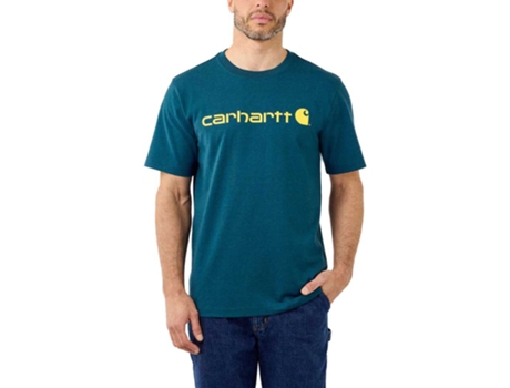 Camiseta Unisex CARHARTT Ajuste Relaxado Core Azul (L)