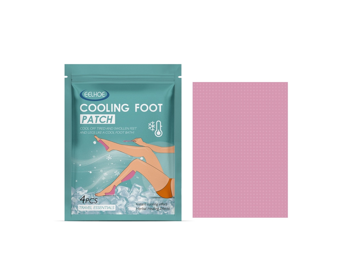 Parche refrescante para pies