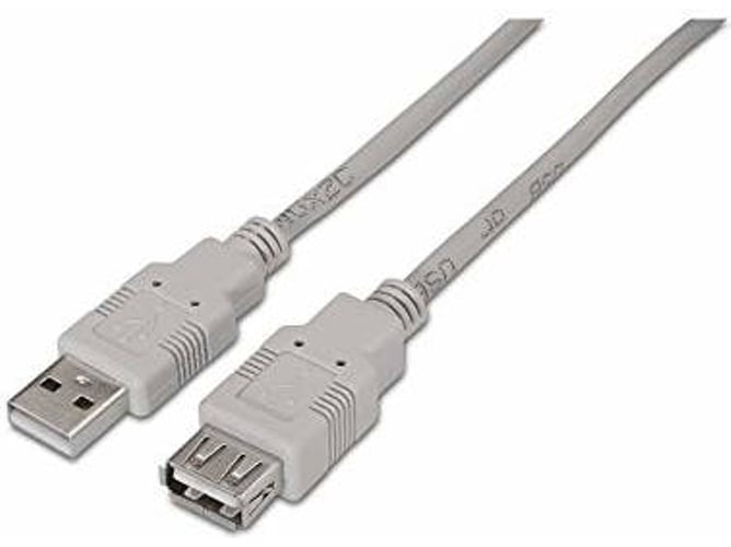 Cable USB AISENS (USB - USB - 1.8 m - Beige)