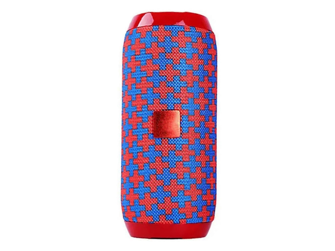 Altavoz Bluetooth portátil Yunzii con entrada auxiliar, reproductor MP3, radio FM, altavoz inalámbrico de graves, compatible con tamaños pequeños