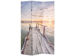 Divisória LOVELY HOME Plegable con Estampado de Lago (120 x 170 cm)