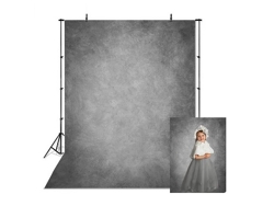 Fondo 3x2m para estudio de fotografía tela gris FABRIC