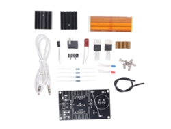 Kit De Mini Bobina De Tesla Musical Para Armar Con Altavoz De Plasma Para Adolescentes Y Adultos - Regalo De Navidad