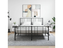 Mesitas de Noche 2 Pzs 40X35X47,5 Cm Deriv. de Madera Blanco