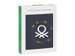 Set de Papelería Benetton Sixties 2 Piezas Azul marino